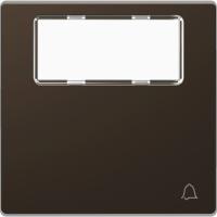 SE Merten D-Life Мокко Клавиша 1-ая, с полем для надписи, «звонок»