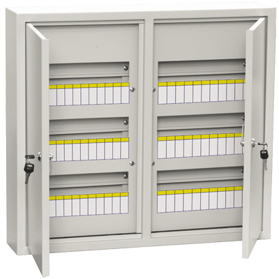 IEK TITAN 3 Корпус металлический ЩРн-72 (540х600х120мм) IP31