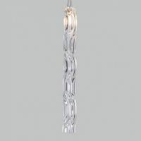 Подвесной светильник со стеклянным плафоном 50381/1 хром Eurosvet Lynn