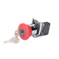 Systeme Electric Кнопка аварийного останова SB4 в сборе 22мм 40мм ключ металл 1НЗ