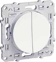 SE Odace Бел Переключатель 2-клавишный