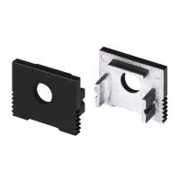 Arlight Заглушка SL-SLIM-H13M BLACK с отверстием ( Пластик)