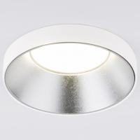Встраиваемый точечный светильник 112 MR16 серебро/белый Elektrostandard Discus a053340