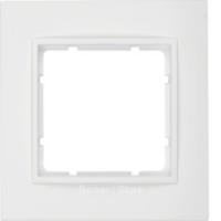Berker B.7 Полярно-белый Рамка 1-местная