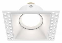 Встраиваемый светильник Downlight DL042-01-SQ-W Maytoni Dot