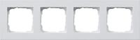 Gira Белый Рамка 4-ая заподлицо