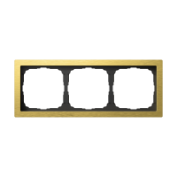 Systeme Electric ArtGallery Pure Металл Золото Рамка 3-ая