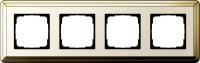 Gira ClassiX Латунь/Кремовый Рамка 4-ая