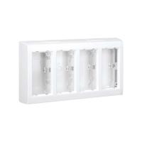 Simon Connect Белая Коробка Cima Pro в сборе для наружного монтажа на 4 Cima-модуля