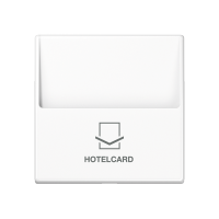 JUNG Белый Выключатель карточный