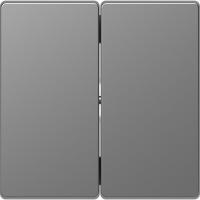 SE Merten D-Life Нержавеющая Сталь Клавиша 2-ная