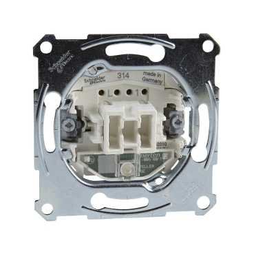 SE Merten Механизм переключателя 1-клавишного с подсветкой, сх.6, 16AX