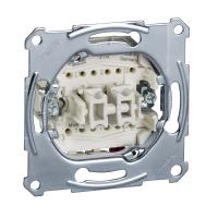 SE Merten Механизм QuickFlex Переключатель + Переключатель кнопочный