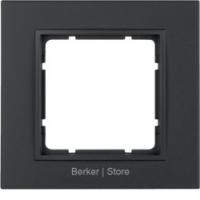 Berker B.7 Антрацит матовый Рамка 1-местная