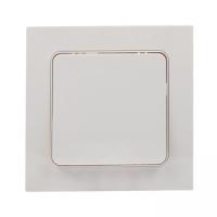 EKF PROxima Стокгольм Белый Выключатель 1-кл, 10А