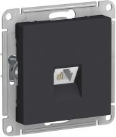 SE AtlasDesign Карбон Розетка телефонная RJ11, механизм