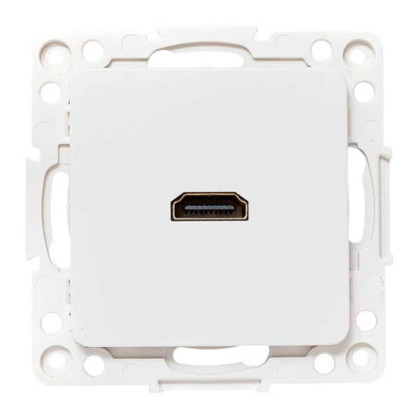 EKF Стокгольм Механизм розетки HDMI белый
