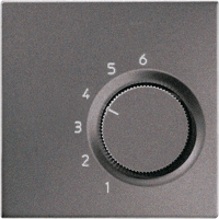 JUNG комнатный термостат, антрацит