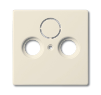 ABB BJE Solo/Future Крем Накладка TV/TV-SAT розетки