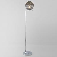 Напольный светильник с плафоном 01214/1 хром Eurosvet Shape Напольный светильник с плафоном 01214/1 хром Eurosvet Shape