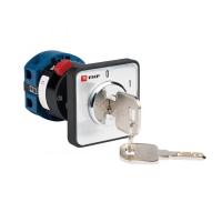 EKF PROxima Переключатель кулачковый ПК-1-113 25А 3P «0-1» с ключом