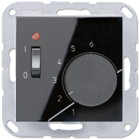 JUNG A 500 Черный Термостат комнатный, 10(4)А