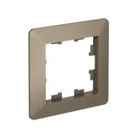 Systeme Electric AtlasDesign Air Шампань/дымчатый черный Рамка 1-ая