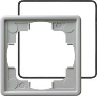 Gira S-Color Серый Рамка 1-ая с уплотнительной вставкой