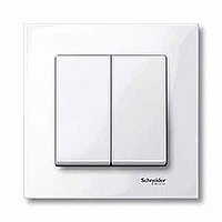 SE Merten SM Бел глянец Клавиша 2-ая