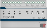 Donel KNX Диммер 1-10V , 4-канальный, 16A, DADTV0416021-10V