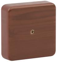 ЭРА BS-O-75-75-20 Коробка распаячная 75х75х20 (без клеммы) дуб IP40