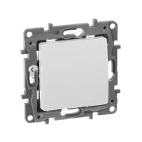 Legrand Etika Белый Выключатель 1-клавишный 10А