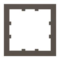 Адаптер 55х55 мм, капучино (32881 CP)