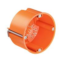 OBO Bettermann Монтажная коробка для полой стены, Ø68mm, H47 mm, без галогена, IP30, 6 вводов