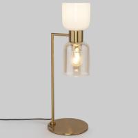 Настольная лампа с плафонами 01084/2 латунь Eurosvet Tandem