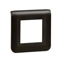 Legrand Mosaiс Рамка - Программа Mosaic - 2 модуля - матовая черная