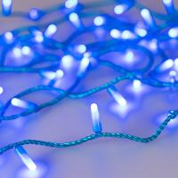 Arlight Светодиодная гирлянда ARD-STRING-CLASSIC-10000-BLUE-100LED-MILK-STD Blue (230V, 7W) (Ardecoled, IP65)