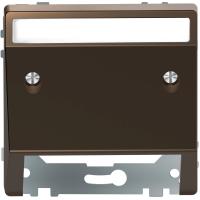 SE Merten D-Life Мокко Накладка центральная наклонная