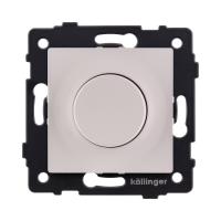 Светорегулятор для светодиодных ламп, проходной, 500W, кашемир матовый Kollinger REA-048CM для Aspekt, Eleganz, Reflex