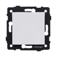 Розетка штепсельная SCHUKO 16A/250 В с крышкой, белый матовый Kollinger REA-006WM для Aspekt, Eleganz, Reflex