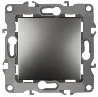 ЭРА 12-1108-12 Переключатель промежуточный, 10АХ-250В, IP20, 12, Графит