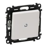 Legrand Valena LIFE DIY Бел Выключатель 1-клавишный с подсветкой 10А 250В