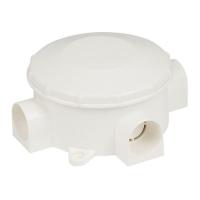 EKF PROxima Коробка распаячная КМР-040-040 трехрожковая белая (70х35)