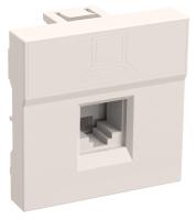 IEK PRIMER Розетка информационная RJ-45 UTP кат.5e, 2 модуля. РКИ-20-00-П