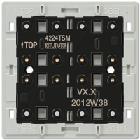 JUNG Кнопочный модуль для подключения к релейной станции, 2 канала, 4 точки срабатывания