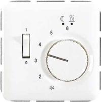 JUNG CD 500/CD plus Белая Накладка регулятора теплого пола (мех.FTR231U)