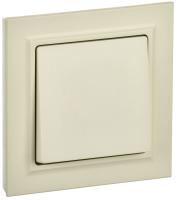 IEK BRITE Бежевый Выключ. 1-кл. 10А в сборе ВСР10-1-0-БрКр