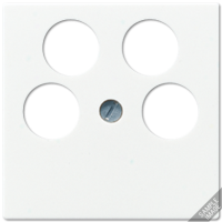 JUNG Крышка для SAT-TV-розетки с 4-мя гнездами мокка