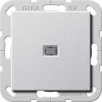 Gira Выключатель двухполюсный "Британский стандарт" с подсветкой 20А