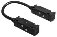 ЭРА Коннектор питания TRM20-CPC-B угловой для магнитной трековой системы NOVA 48V черный